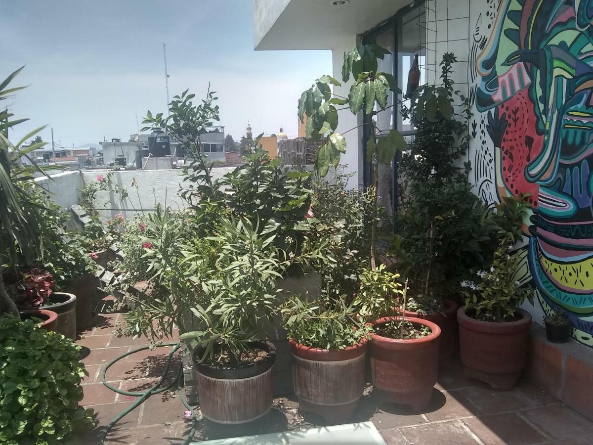 Hostal El Cascabel Чолула Экстерьер фото