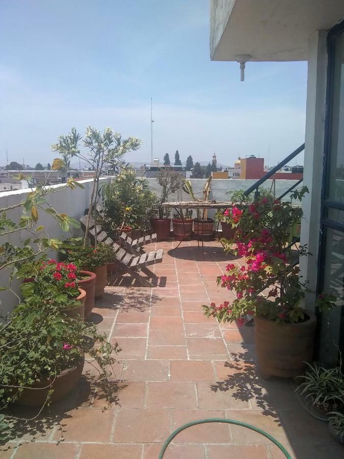 Hostal El Cascabel Чолула Экстерьер фото